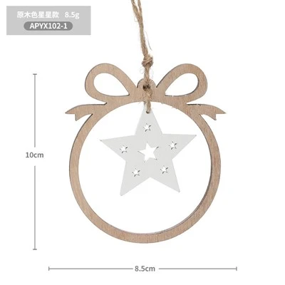 Dekoratif Nwèl Tree Pendant