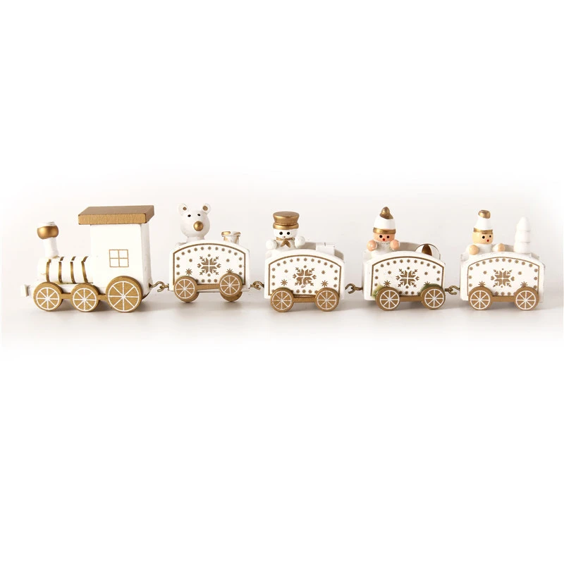 Nwèl Mini tren dekorasyon